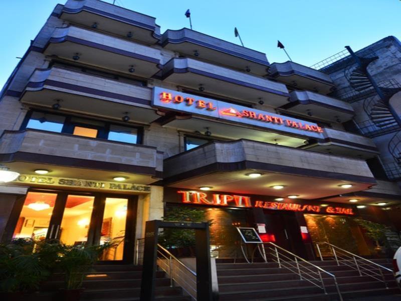 Hotel Shanti Palace West Patel Nagar Neu-Delhi Exterior foto