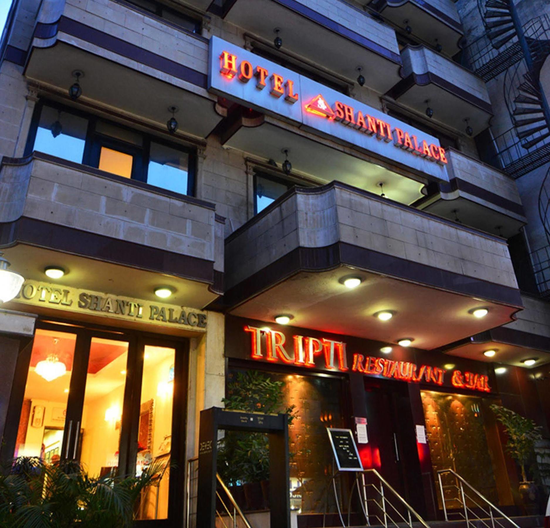 Hotel Shanti Palace West Patel Nagar Neu-Delhi Exterior foto